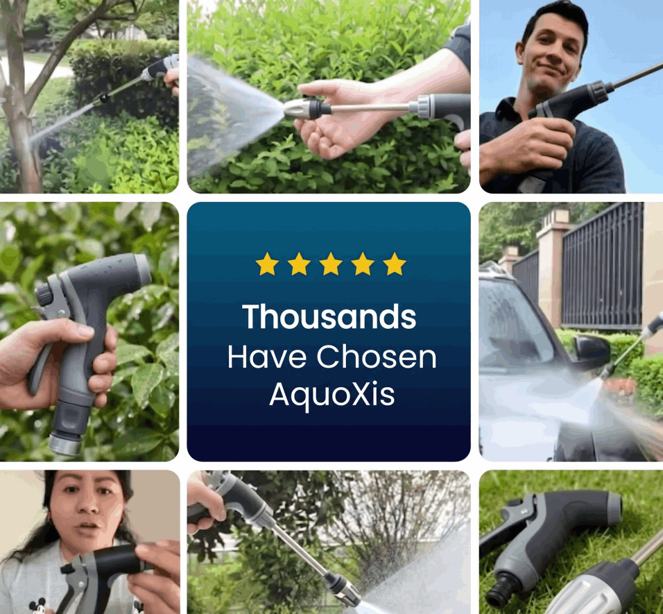 Thousands happy customers of Aquoxis Sprayer